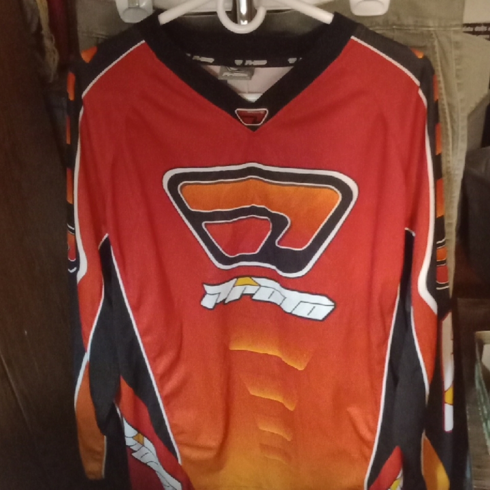 Red and Black Racing Jersey
